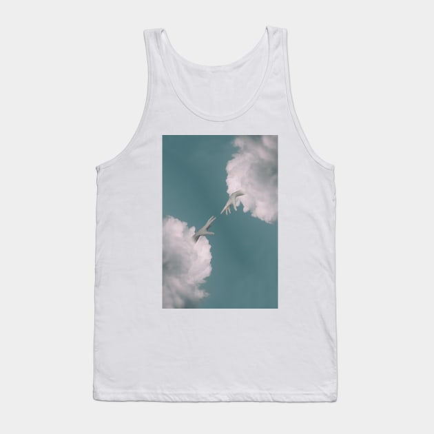 Goodbye In The Sky Tank Top by DreamCollage